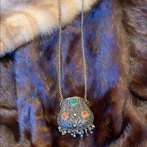 Southwest unique charm necklace